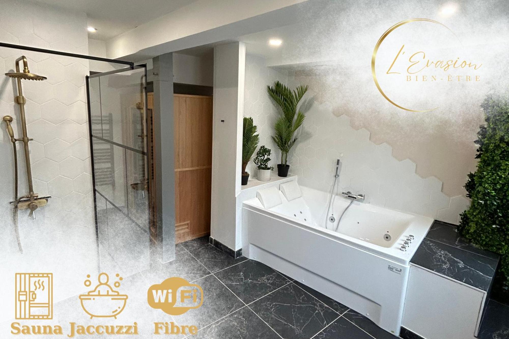 L'Evasion Amboise, Sauna Jacuzzi Ngoại thất bức ảnh